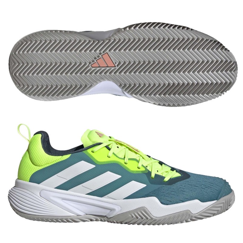 Padelskor Adidas Barricade M Clay arctic night white 2023