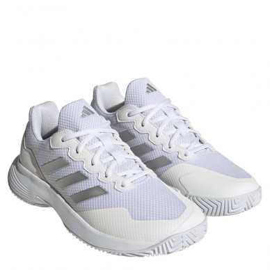 Padelskor Adidas Gamecourt 2 W vit silver 2023