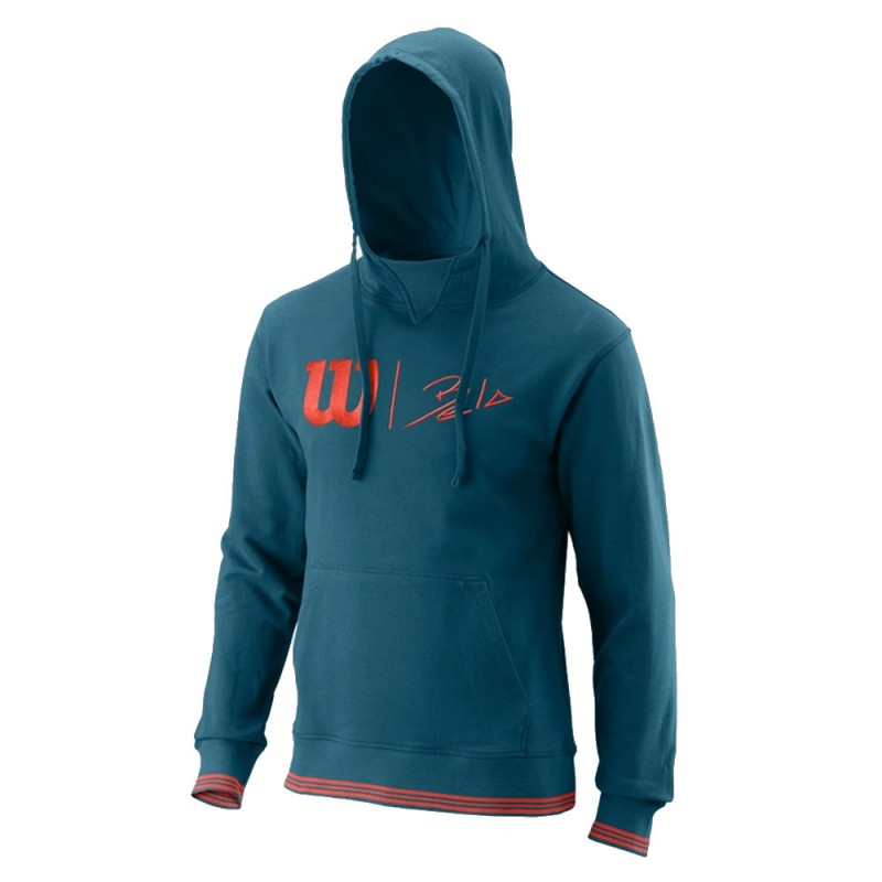 Sweatshirt Wilson Bela slim fit blå Sweatshirt Wilson Bela slim fit blå