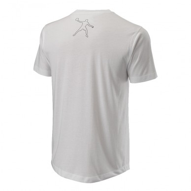 T-shirt Wilson Bela ITW tech vit