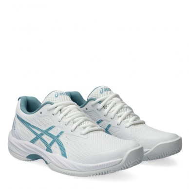 Padelskor Asics Gel Game 9 Clay white gris blue