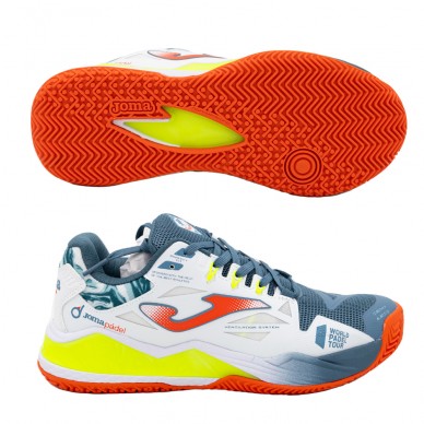 Padelskor Joma Spin Men 2302 vit bensin 2023