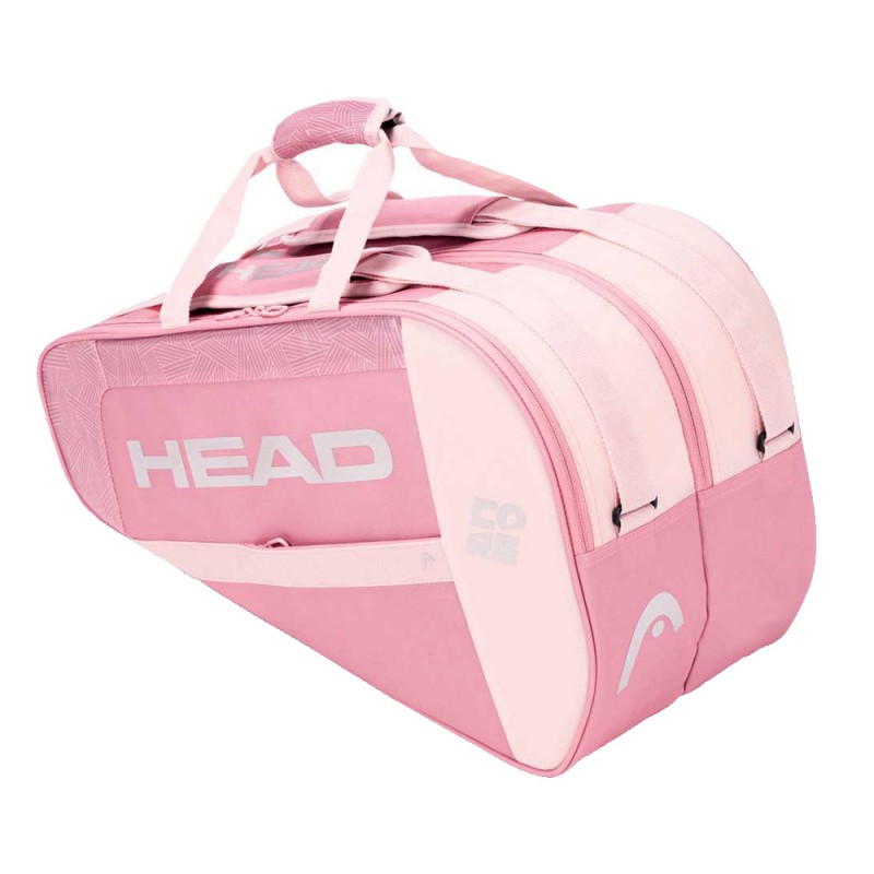 Padelväska Head Core Padel Combi rosa vit 2022 Padelväska Head Core Padel Combi rosa vit 2022
