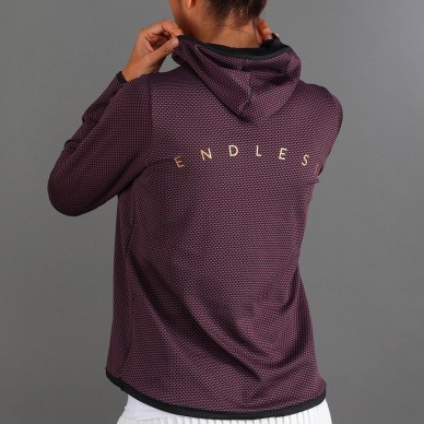 Endless Breath lila Hoodie