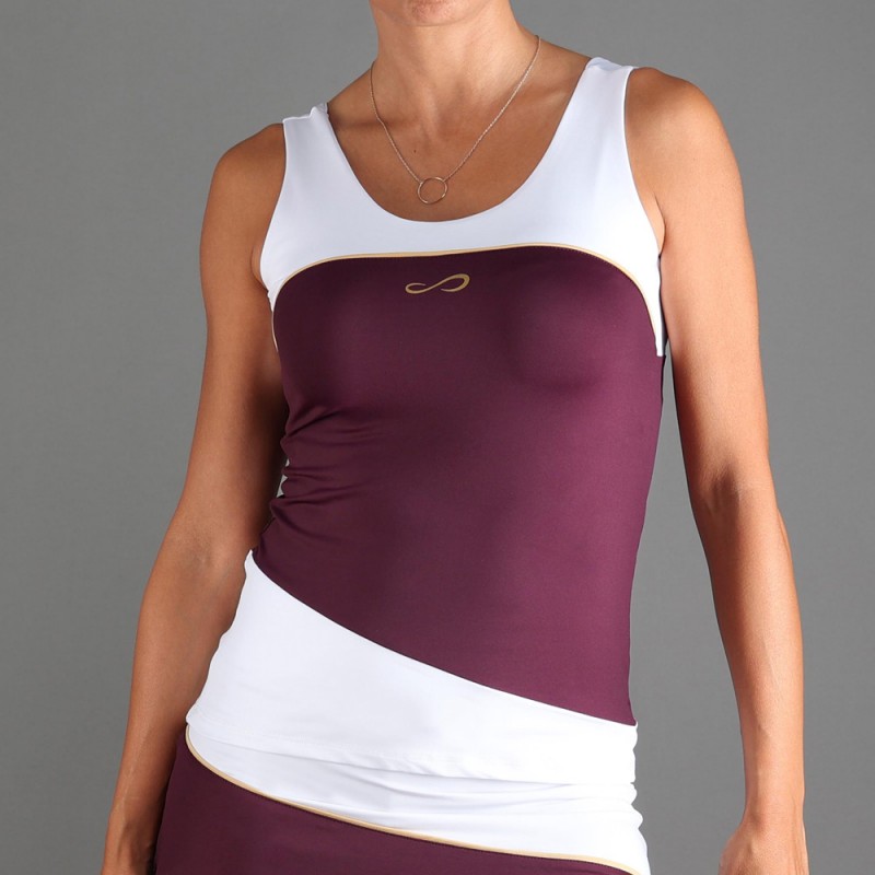 t-shirt Endless Curve Lila t-shirt Endless Curve Lila