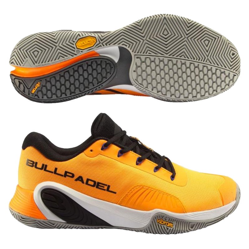 Padelskor Bullpadel Vertex Vibram 23I orange