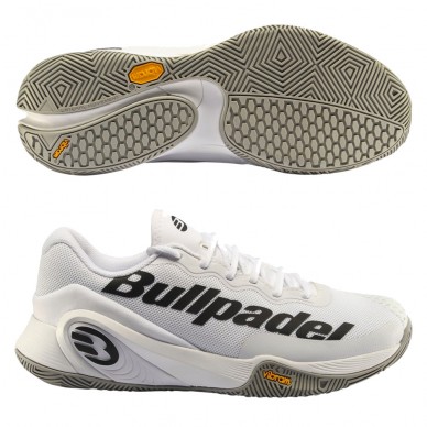 Padelskor Bullpadel Hack Vibram 23I vita