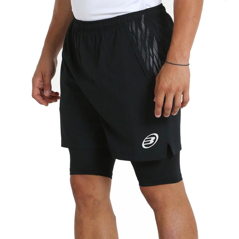 Shorts Bullpadel Misil svarta Shorts Bullpadel Misil svarta