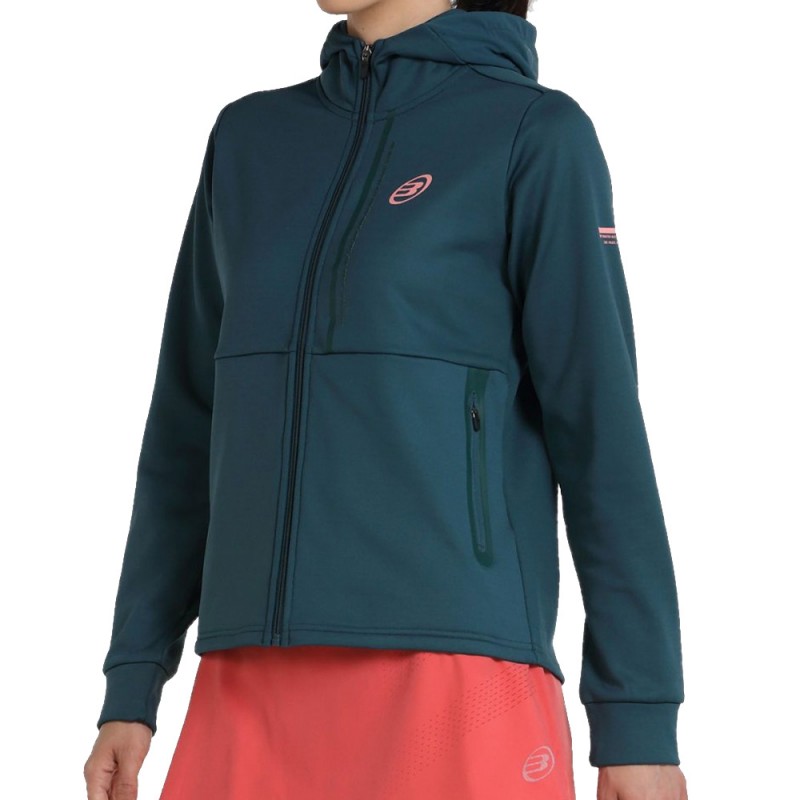 Sweatshirt Bullpadel Irene skogsgrön Sweatshirt Bullpadel Irene skogsgrön