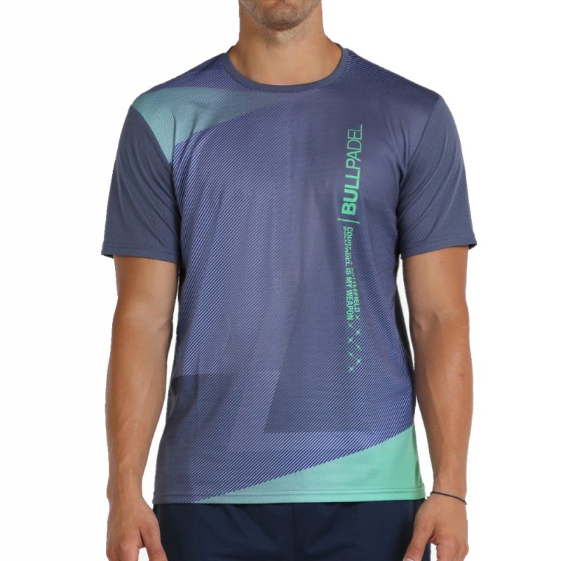 T-shirt Bullpadel Orisa skugga blå T-shirt Bullpadel Orisa skugga blå