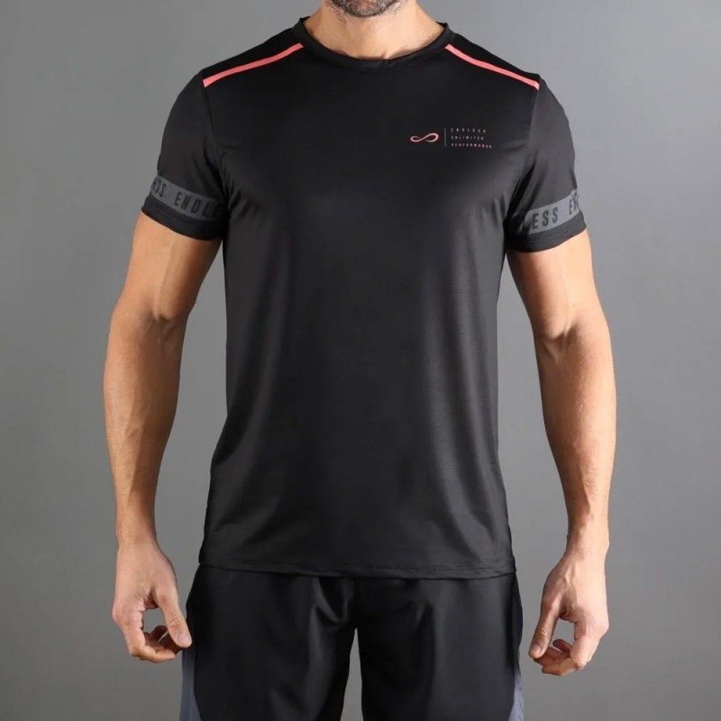 T-shirt Endless Ace Izzy svart korall T-shirt Endless Ace Izzy svart korall