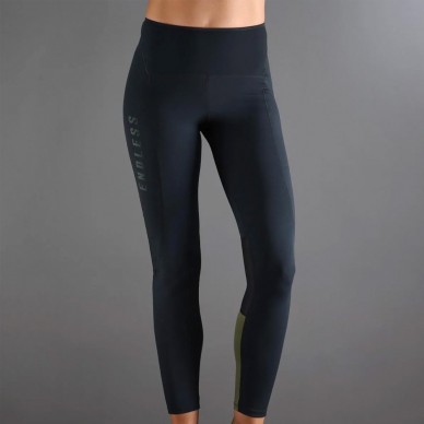 Leggings Endless Indy svart army