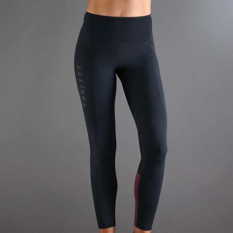 Leggings Endless Indy svart lila Leggings Endless Indy svart lila