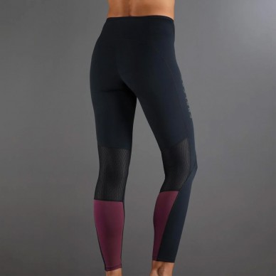 Leggings Endless Indy svart lila