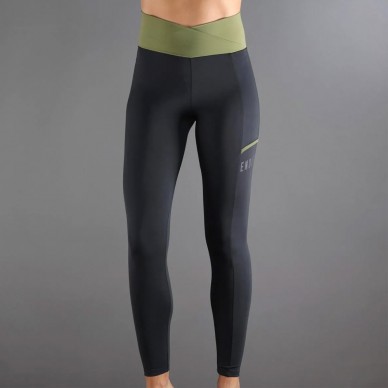Leggings Endless Cross Pocket svart army