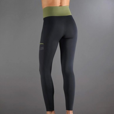 Leggings Endless Cross Pocket svart army