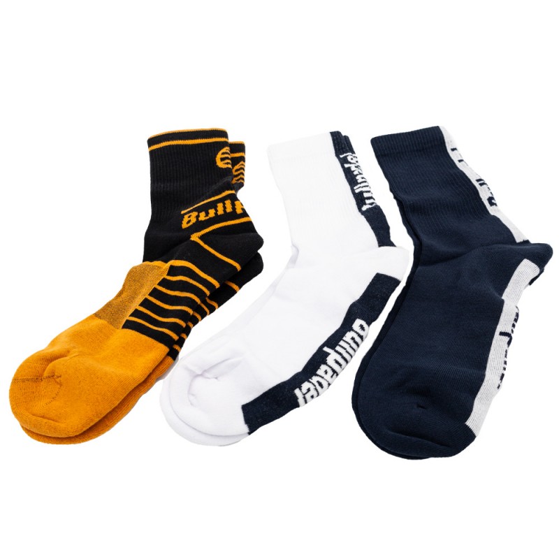 Socks Bullpadel BP2306 FW pack 3 färger Socks Bullpadel BP2306 FW pack 3 färger