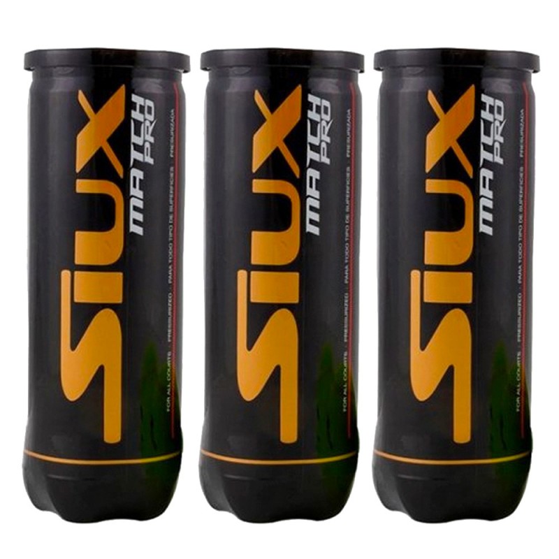 Paket med 3 Siux Match Pro bollburkar Paket med 3 Siux Match Pro bollburkar