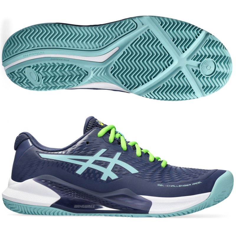 Asics Gel Challenger 14 Padel thunder blue teal tint 2024 padelskor Asics Gel Challenger 14 Padel thunder blue teal tint 2024 padelskor