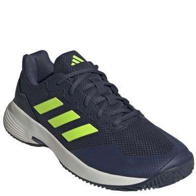 Adidas Gamecourt 2 M shadow navy lemon white 2024 padelskor