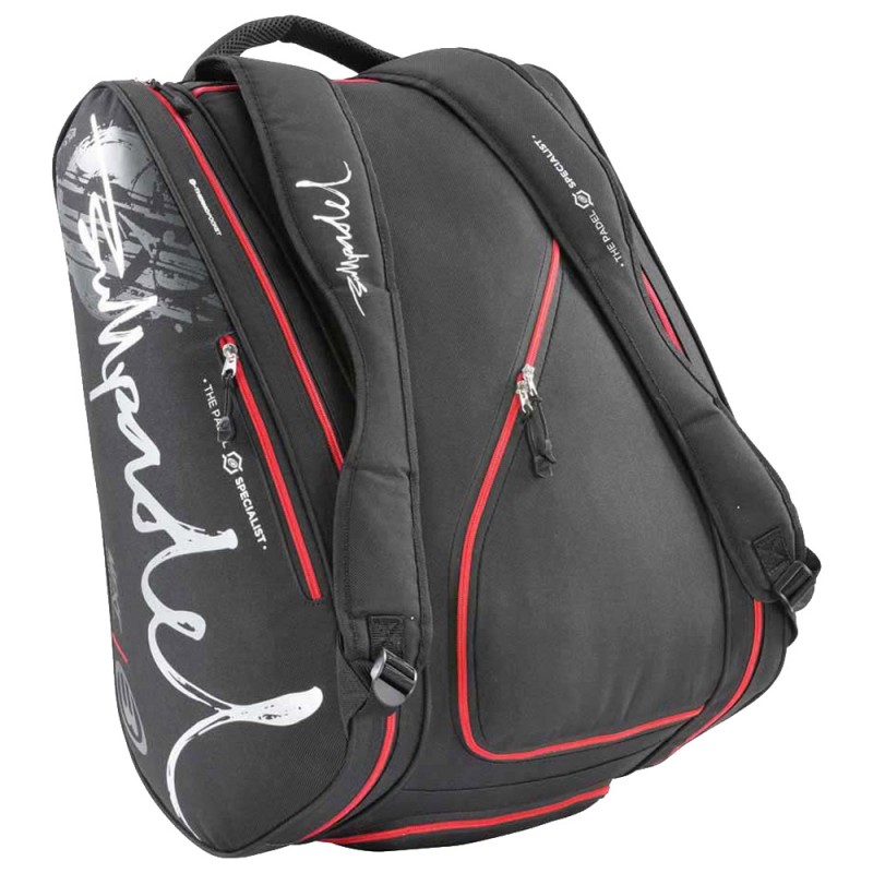 Bullpadel BPP-24005 Ionic svart 2024 Padelväska Bullpadel BPP-24005 Ionic svart 2024 Padelväska
