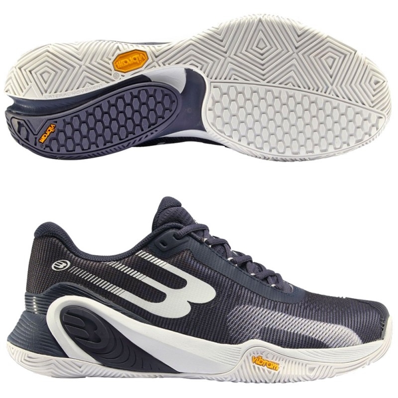 Bullpadel Hack Vibram LTD 24V dark blue 2024 padelskor