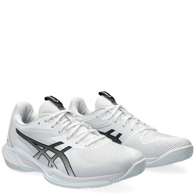 Asics Solution Speed FF 3 Clay white black 2024 padelskor