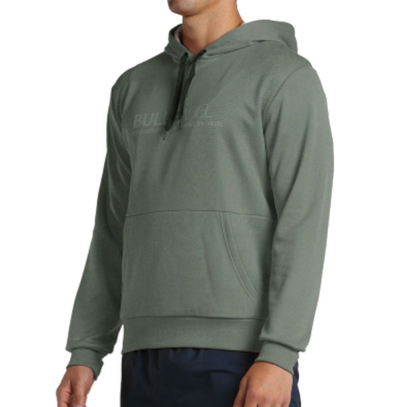 Bullpadel Grelo olivgrön hoodie Bullpadel Grelo olivgrön hoodie
