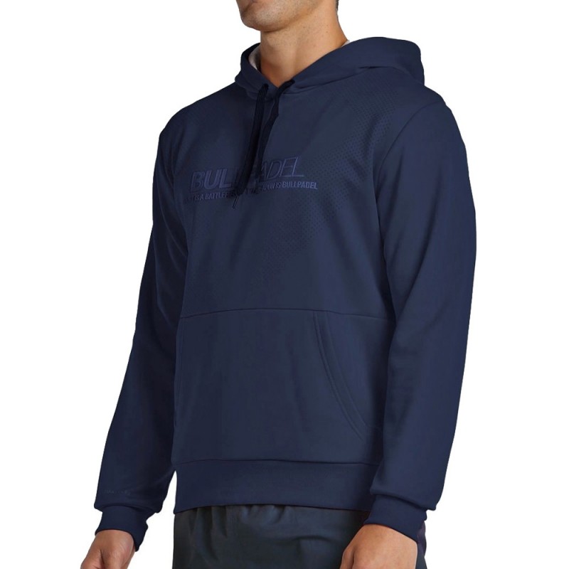 Bullpadel Grelo marinblå hoodie
