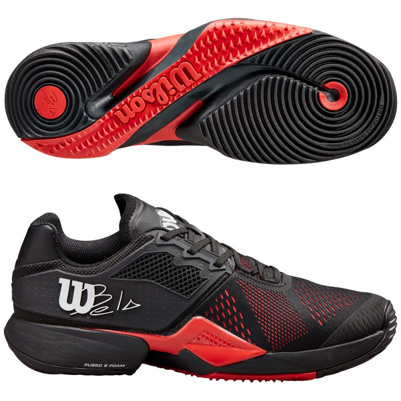 Wilson Bela Tour black 2024 padelskor Wilson Bela Tour black 2024 padelskor