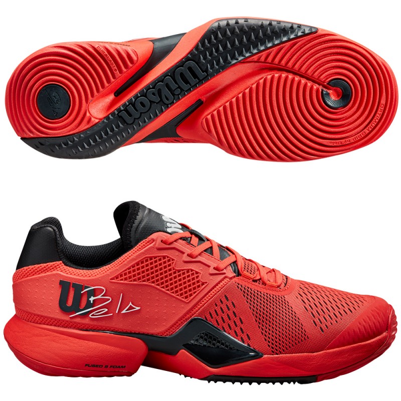 Wilson Bela Tour red 2024 padelskor Wilson Bela Tour red 2024 padelskor