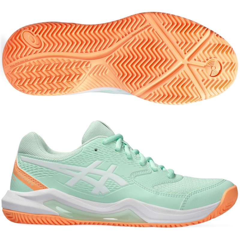 Asics Gel Dedicate 8 Padel mint tint white 2024 padelskor