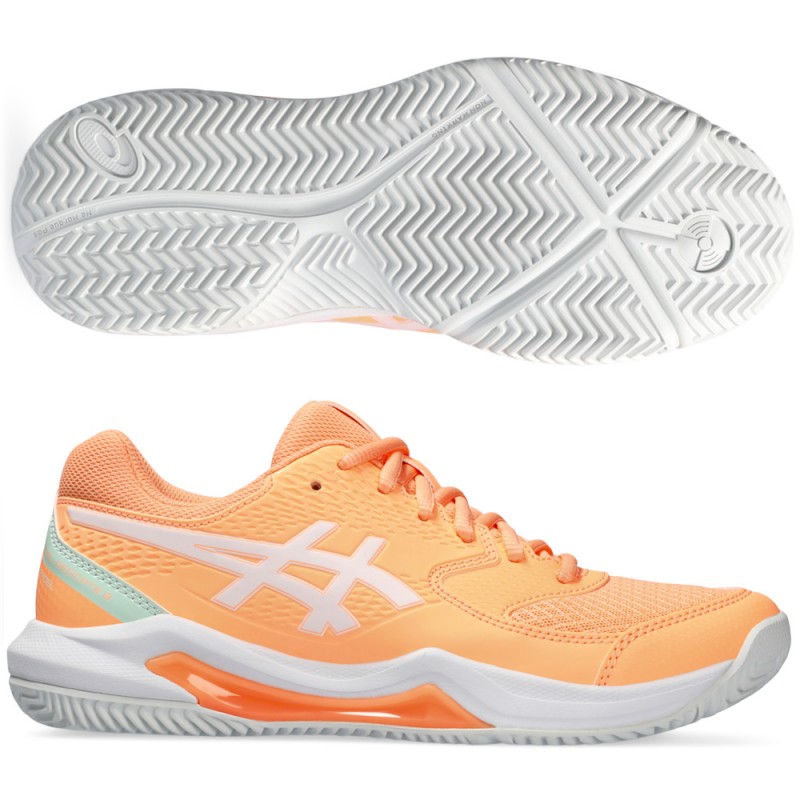 Asics Gel Dedicate 8 Padel bright sunstone white 2024 padelskor