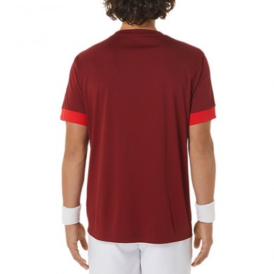 Asics Court SS Top röd t-shirt