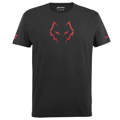 Babolat Cotton Tee Lebron svart t-shirt