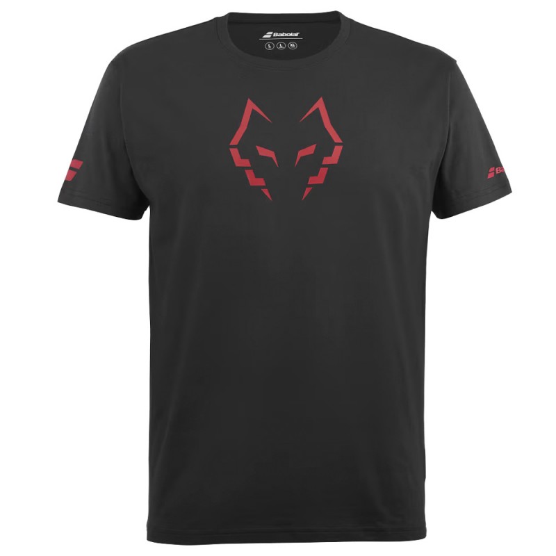 Babolat Cotton Tee Lebron svart t-shirt