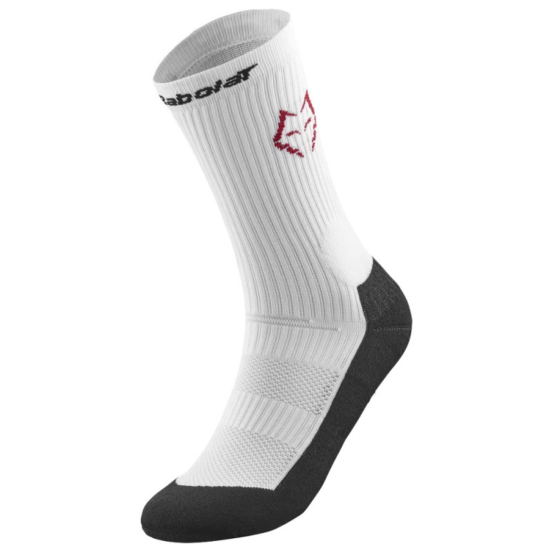 socks Babolat Mid-Calf Lebron svart vit socks Babolat Mid-Calf Lebron svart vit
