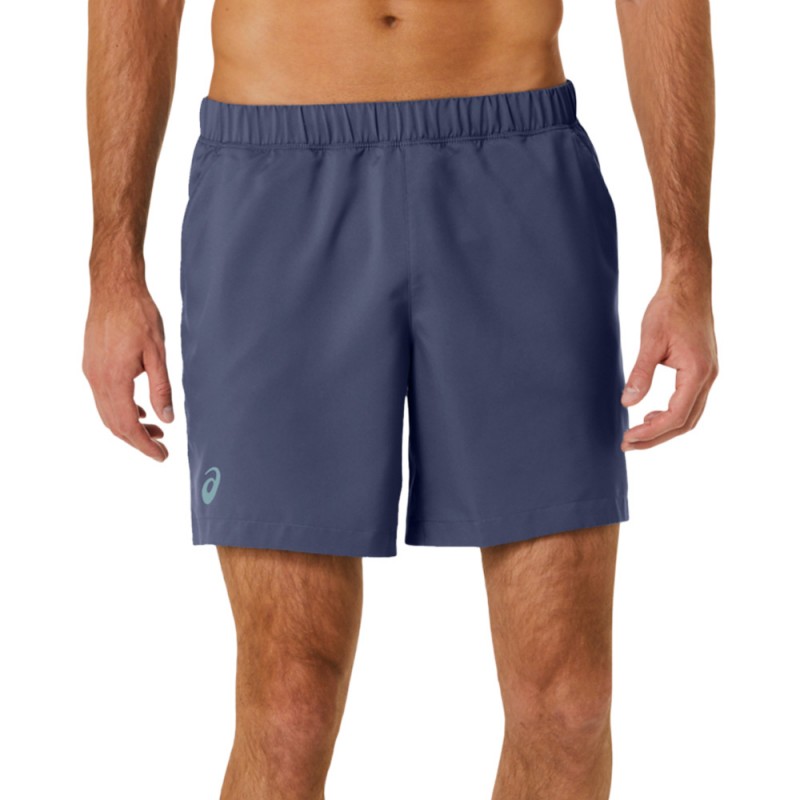 Asics Men Court 7In thunder blue shorts Asics Men Court 7In thunder blue shorts