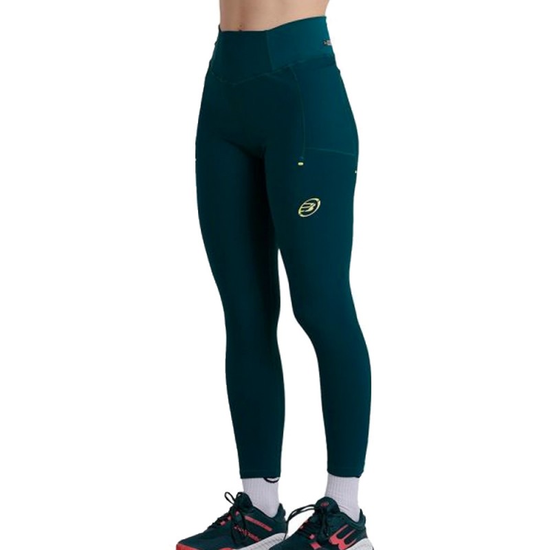 Bullpadel Oinos turkoois groene tights Bullpadel Oinos turkoois groene tights