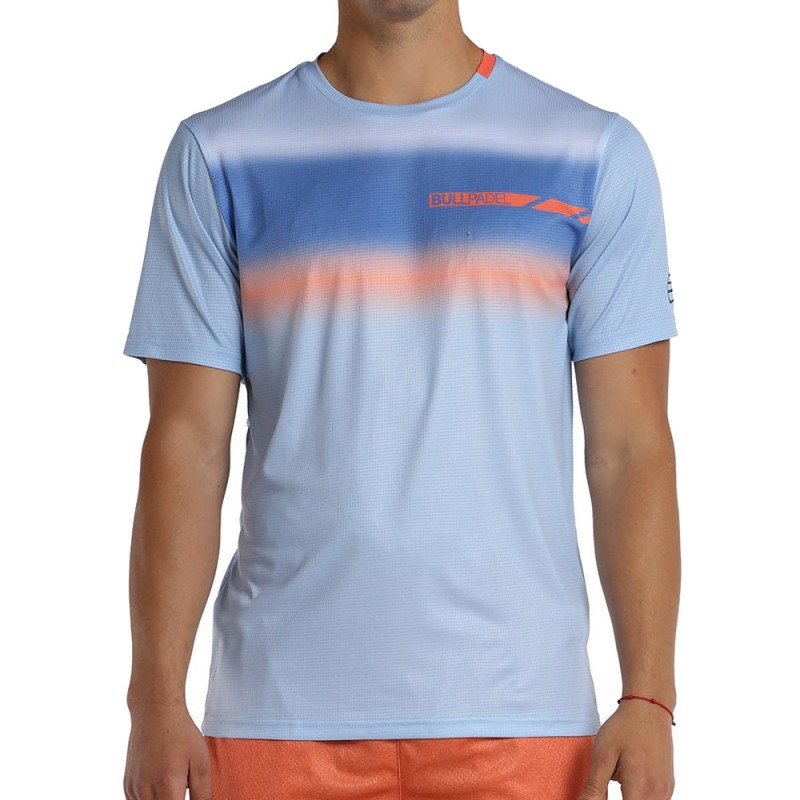 Bullpadel Lacar isblått t-shirt