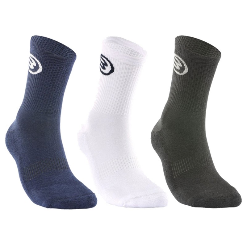 socks Bullpadel BP2409 pack 3 färger