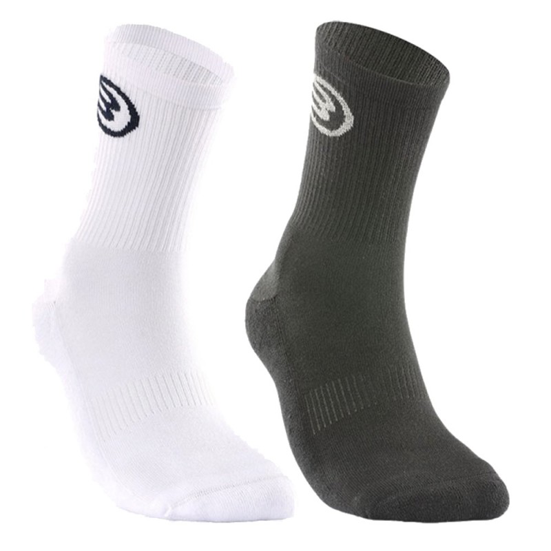 socks Bullpadel BP2412 svart vitt