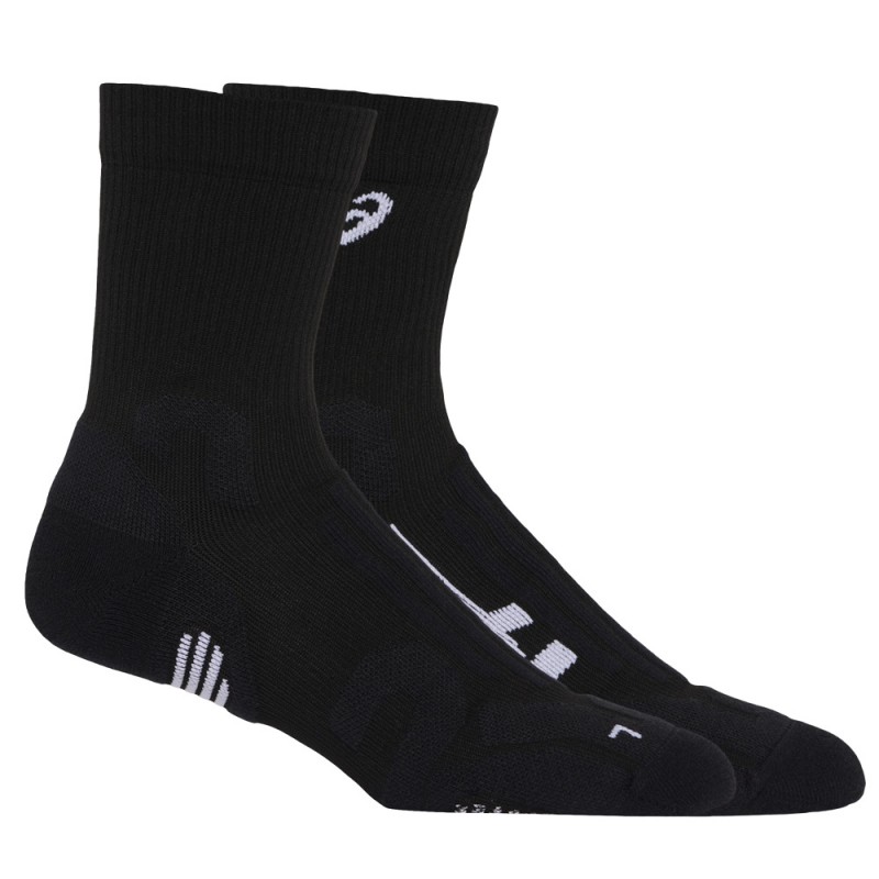 socks Asics Court tennis crew svart socks Asics Court tennis crew svart