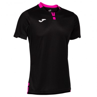 Joma Ranking rosa neon svart t-shirt