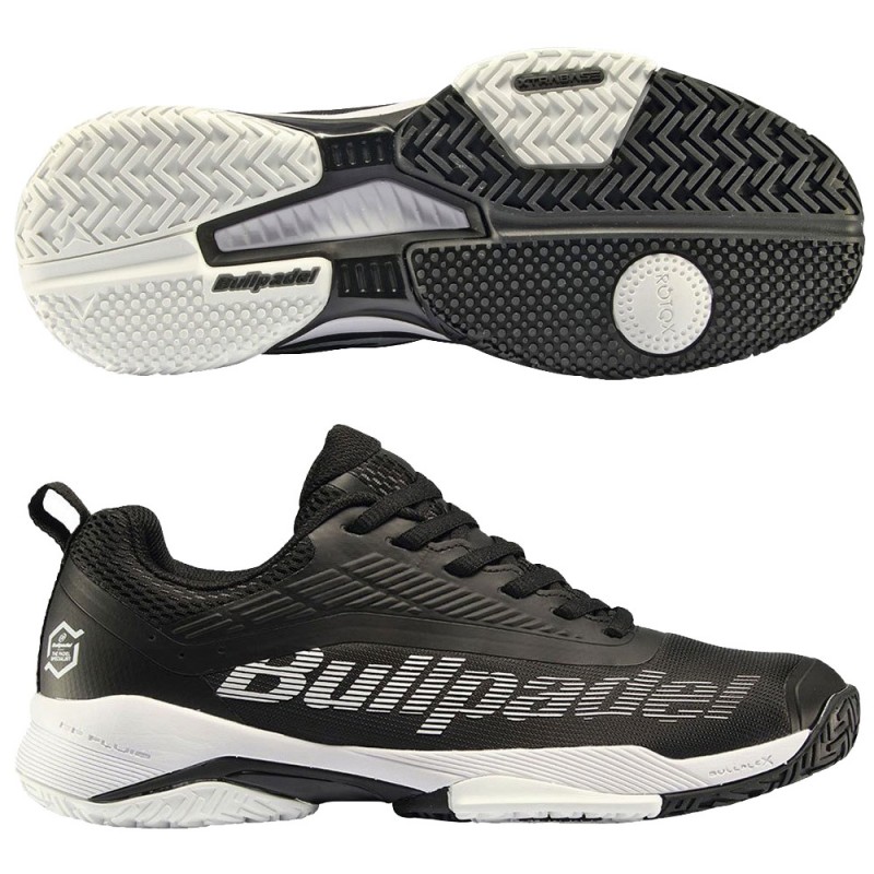 Bullpadel PRF Hybrid 24V black 2024 padelskor Bullpadel PRF Hybrid 24V black 2024 padelskor