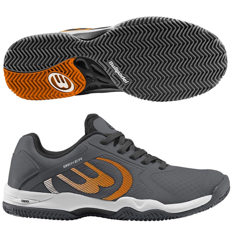 Bullpadel Beker 24V dark grey 2024 padelskor Bullpadel Beker 24V dark grey 2024 padelskor