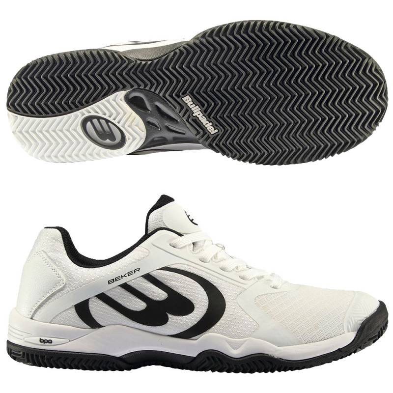 Bullpadel Beker 24V white 2024 padelskor Bullpadel Beker 24V white 2024 padelskor
