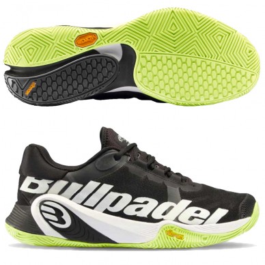 Bullpadel Vertex Vibram 24V black 2024 padelskor