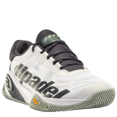 Bullpadel Vertex Vibram 24V white green 2024 padelskor