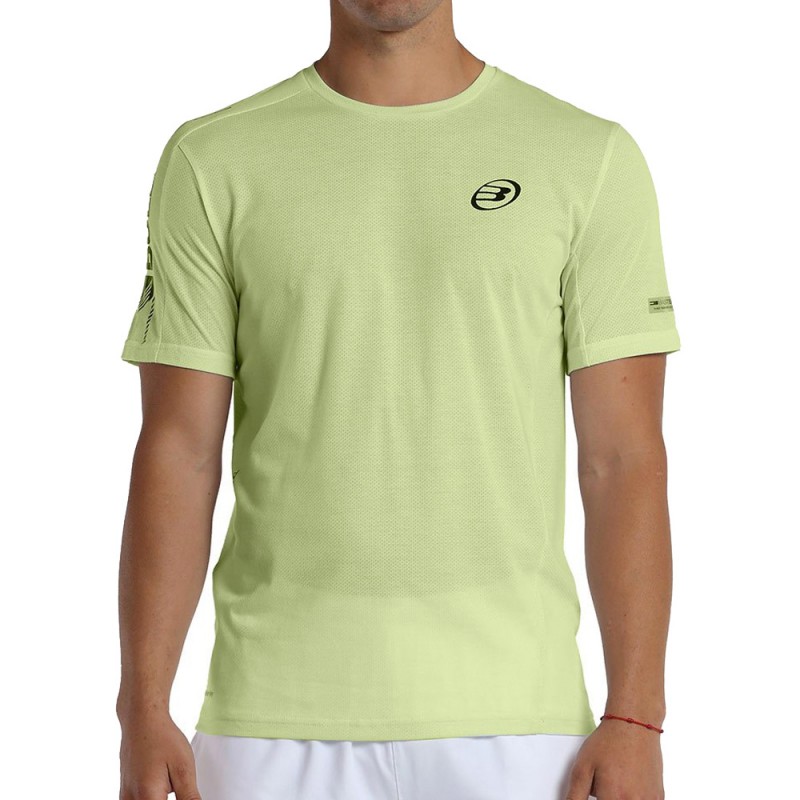 Bullpadel Afila fluor svavelgul t-shirt Bullpadel Afila fluor svavelgul t-shirt